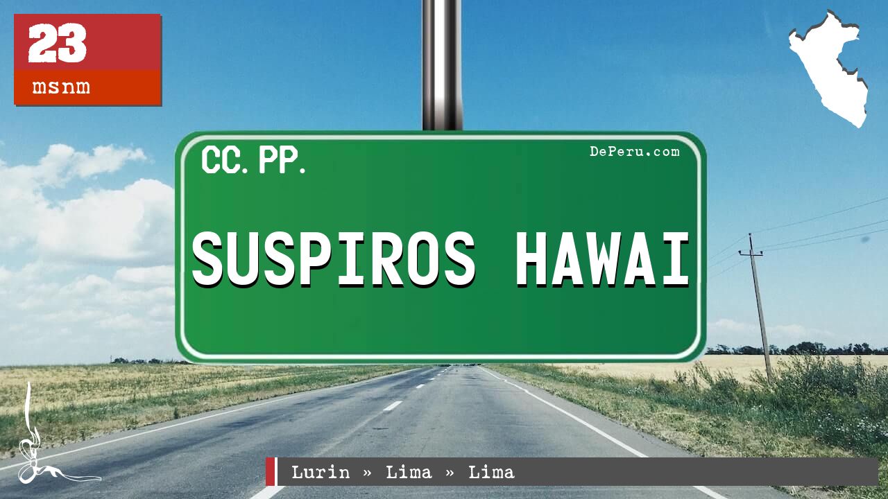 Suspiros Hawai