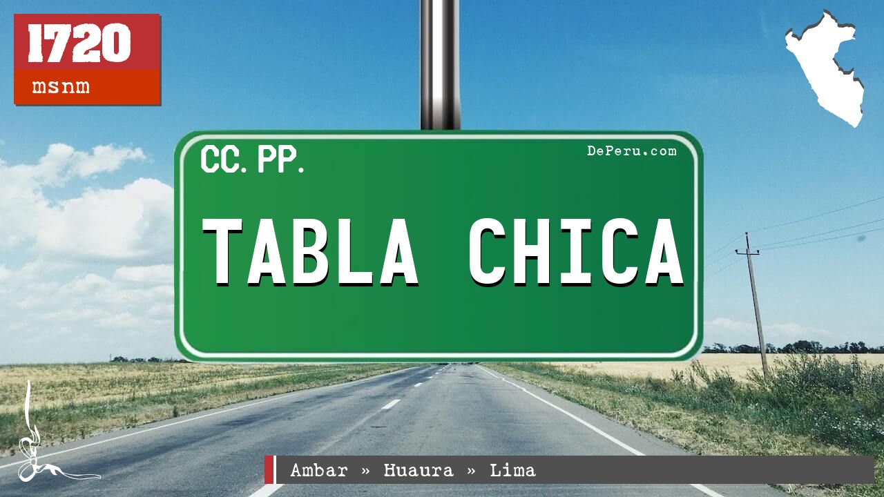 Tabla Chica