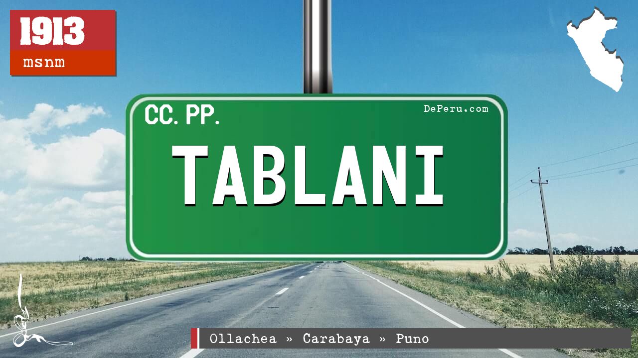 Tablani