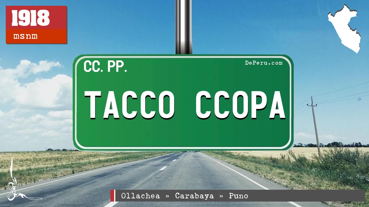 Tacco Ccopa
