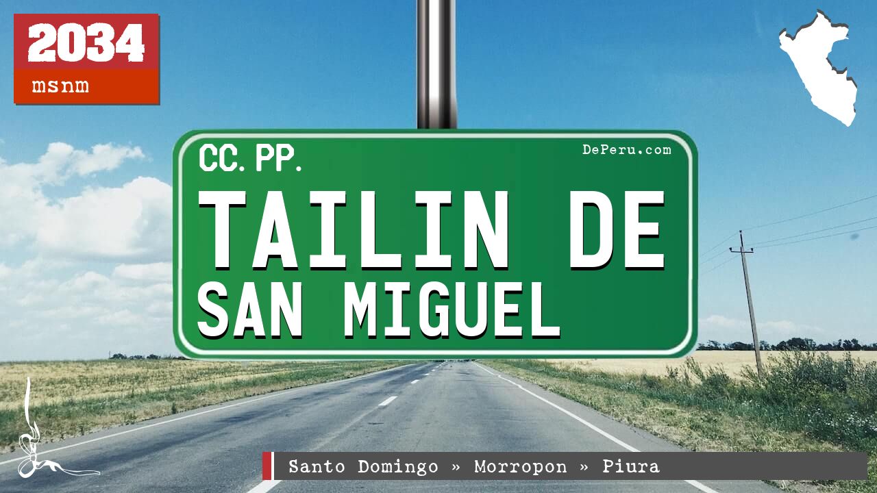 Tailin de San Miguel