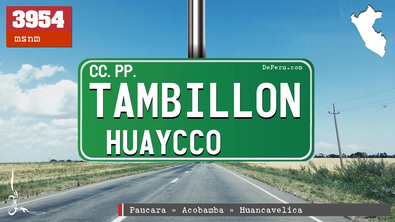 Tambillon Huaycco