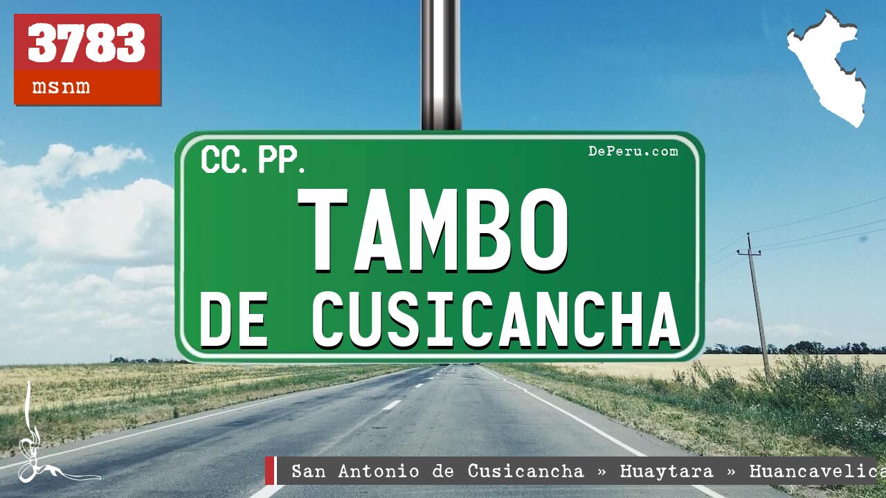 Tambo de Cusicancha