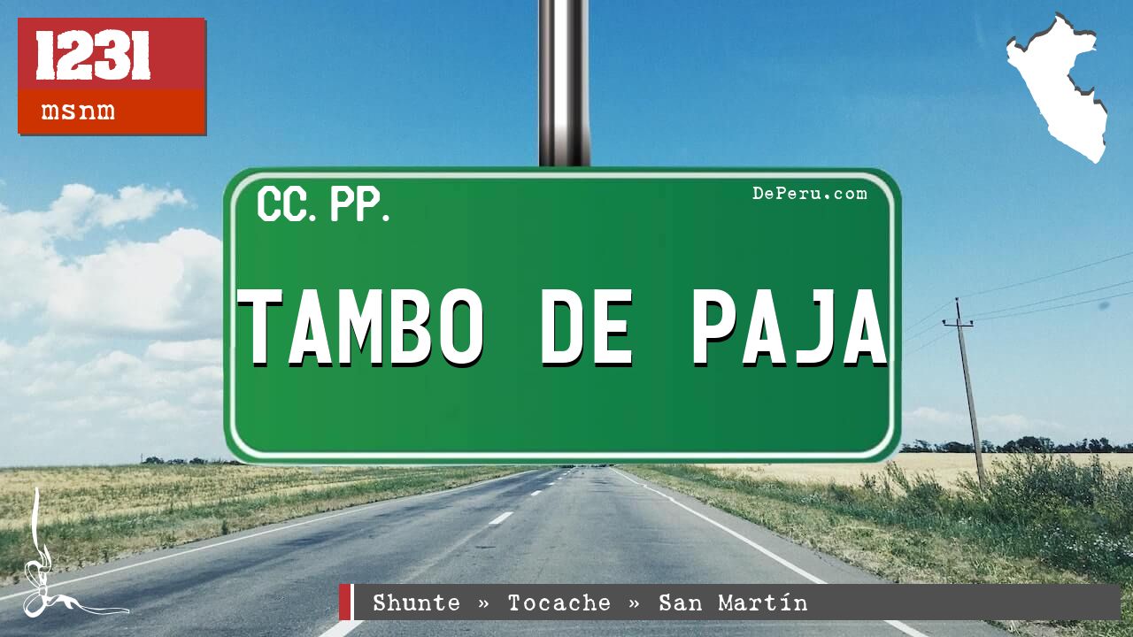 Tambo de Paja