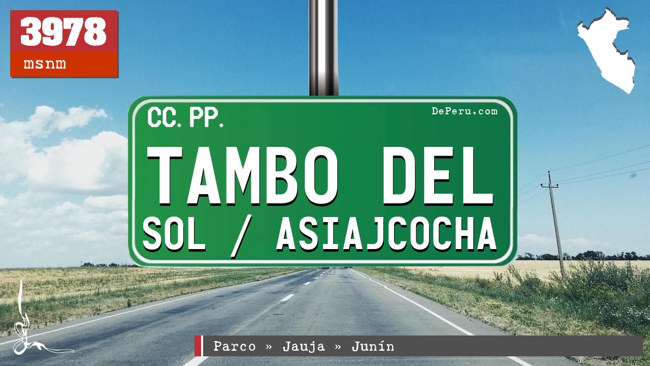 Tambo del Sol / Asiajcocha