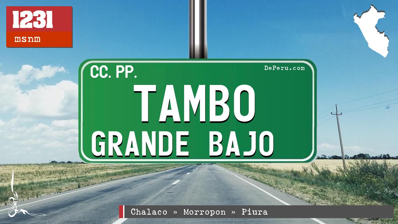 Tambo Grande Bajo