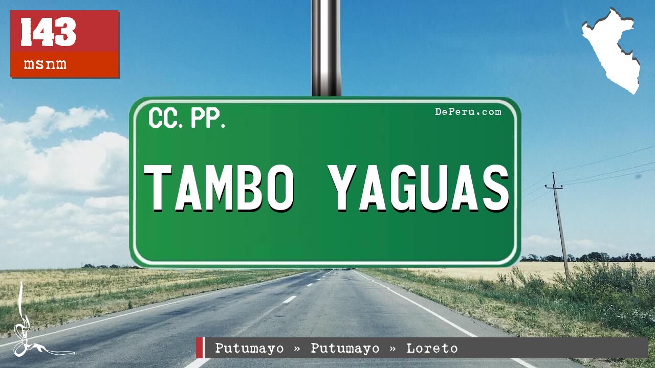 Tambo Yaguas