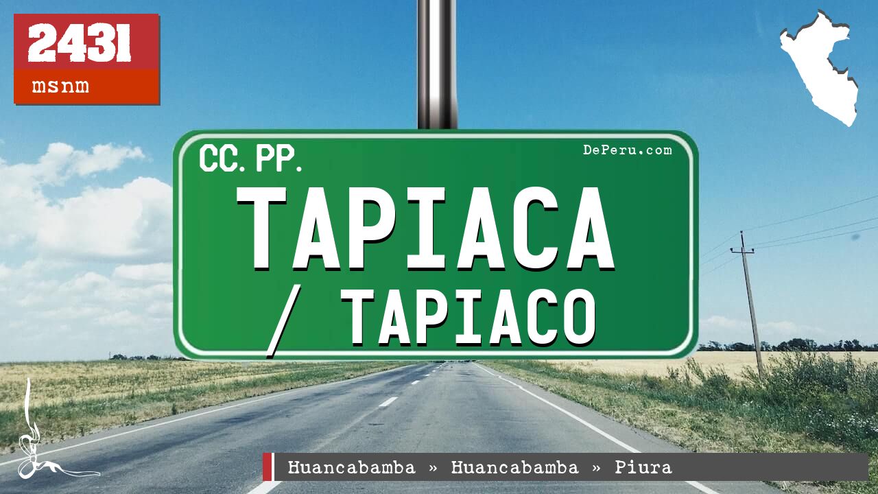 Tapiaca / Tapiaco