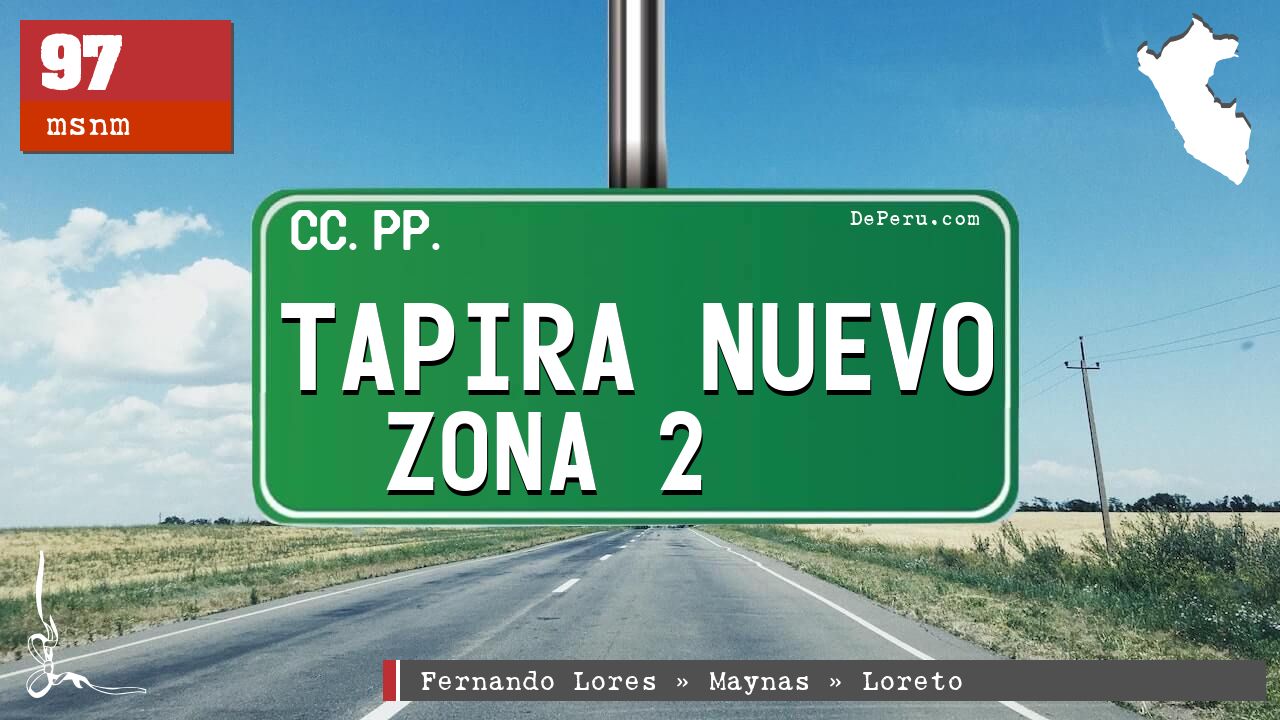 Tapira Nuevo Zona 2