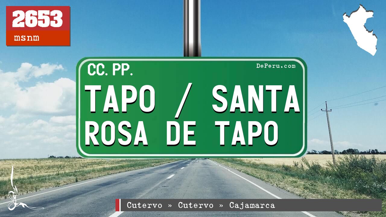 Tapo / Santa Rosa de Tapo