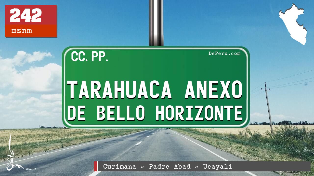Tarahuaca Anexo de Bello Horizonte