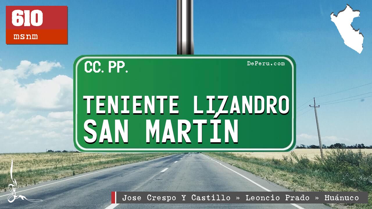 Teniente Lizandro San Martn