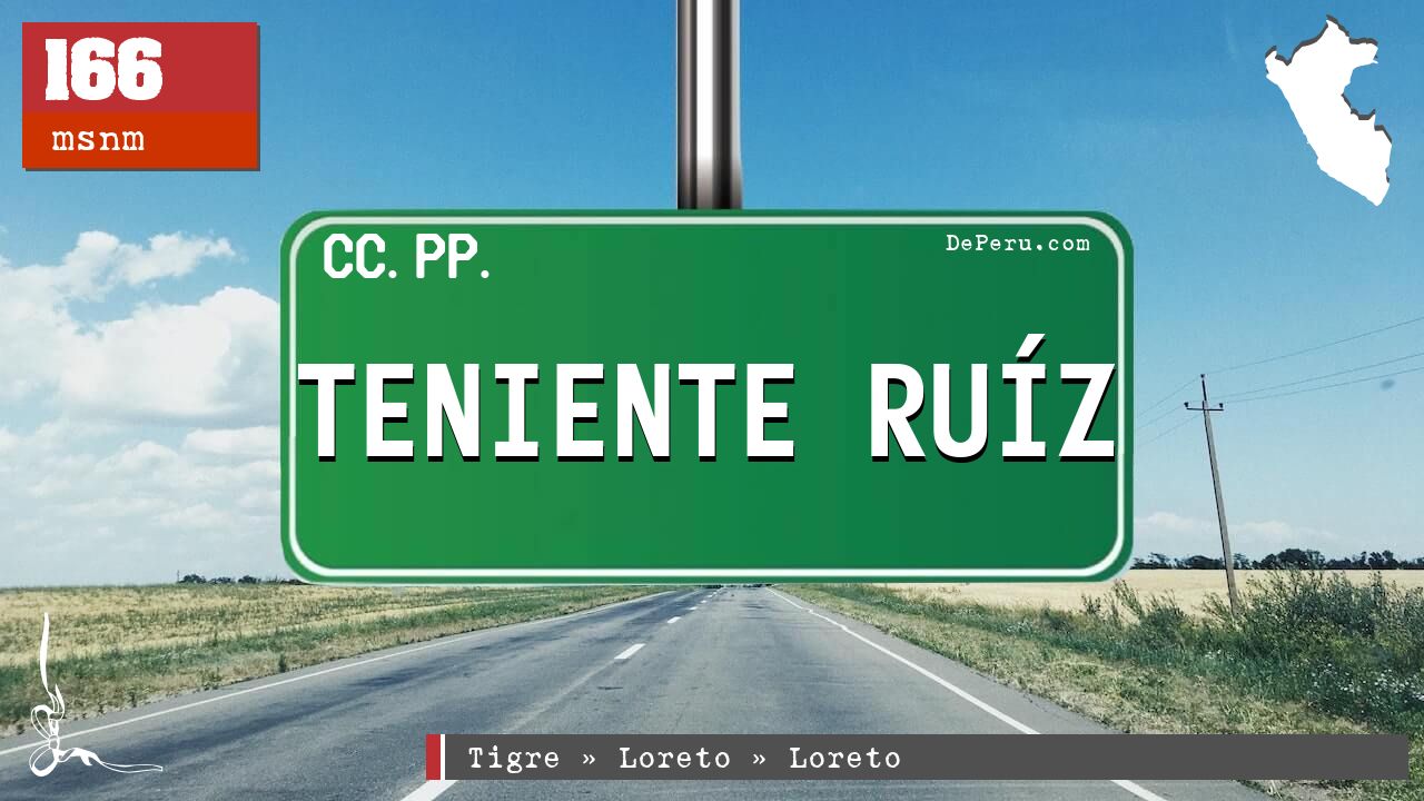 Teniente Ruíz