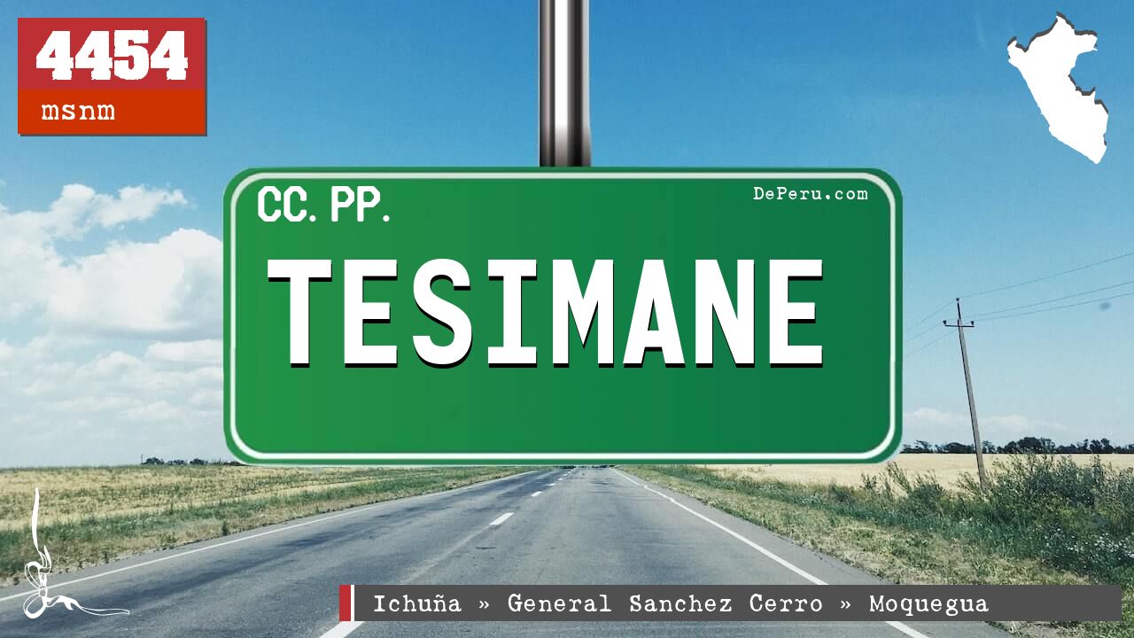 Tesimane