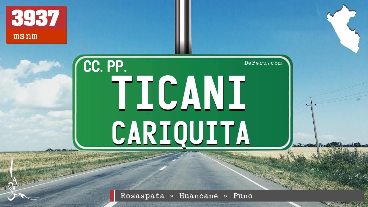 Ticani Cariquita