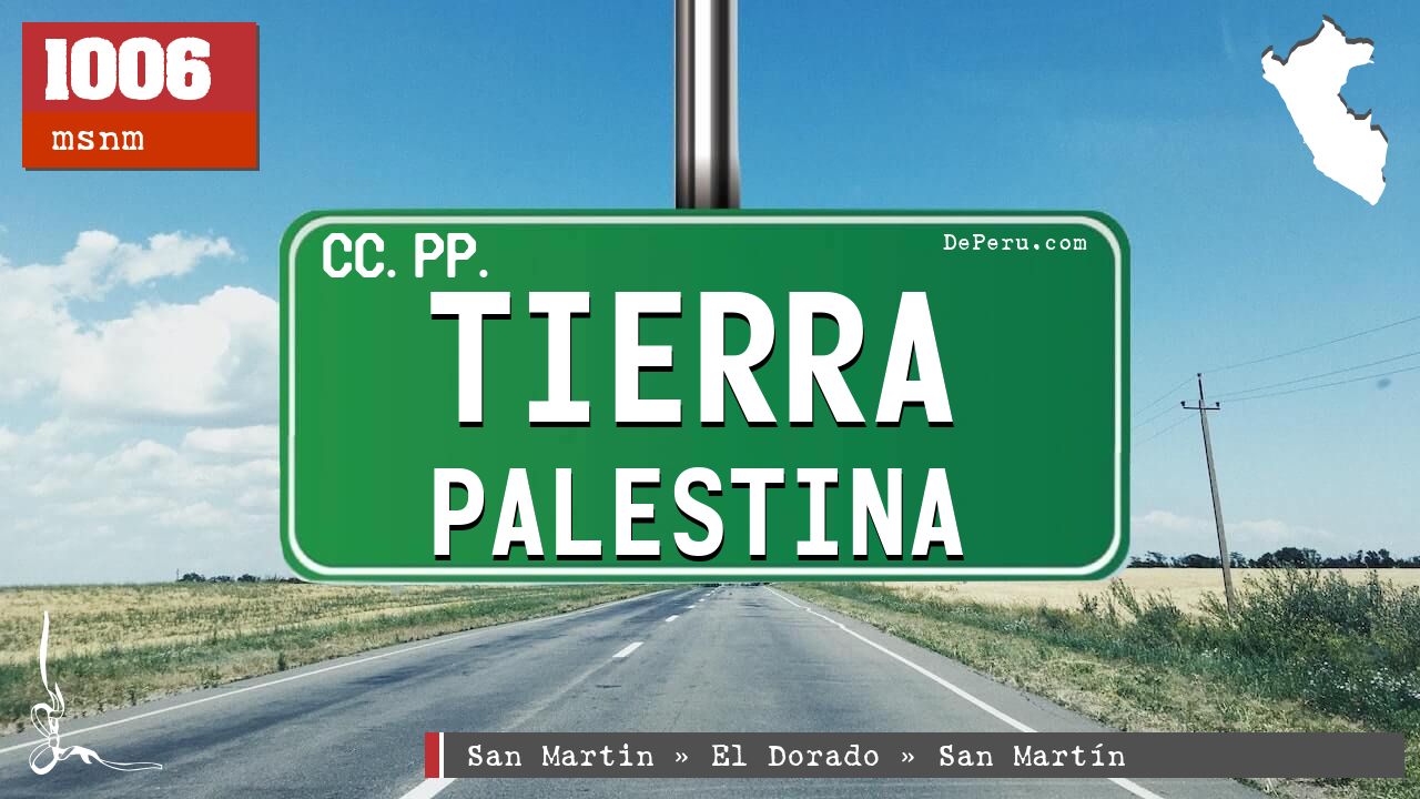 Tierra Palestina