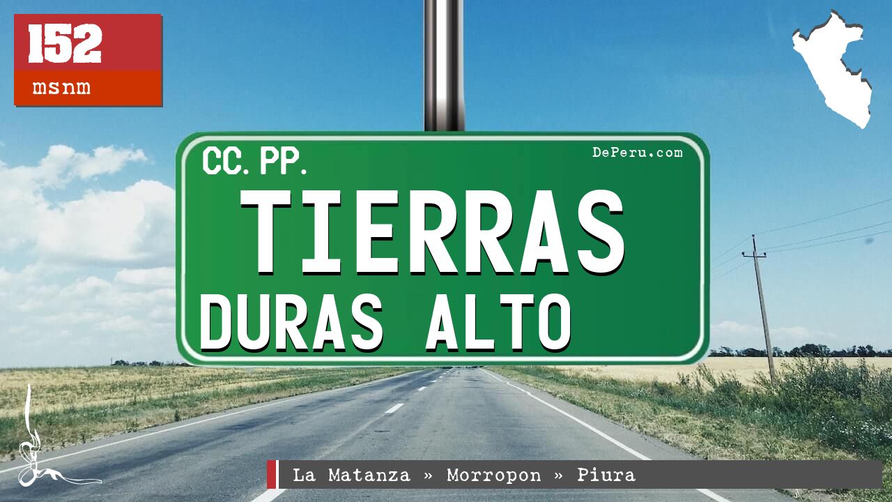 Tierras Duras Alto