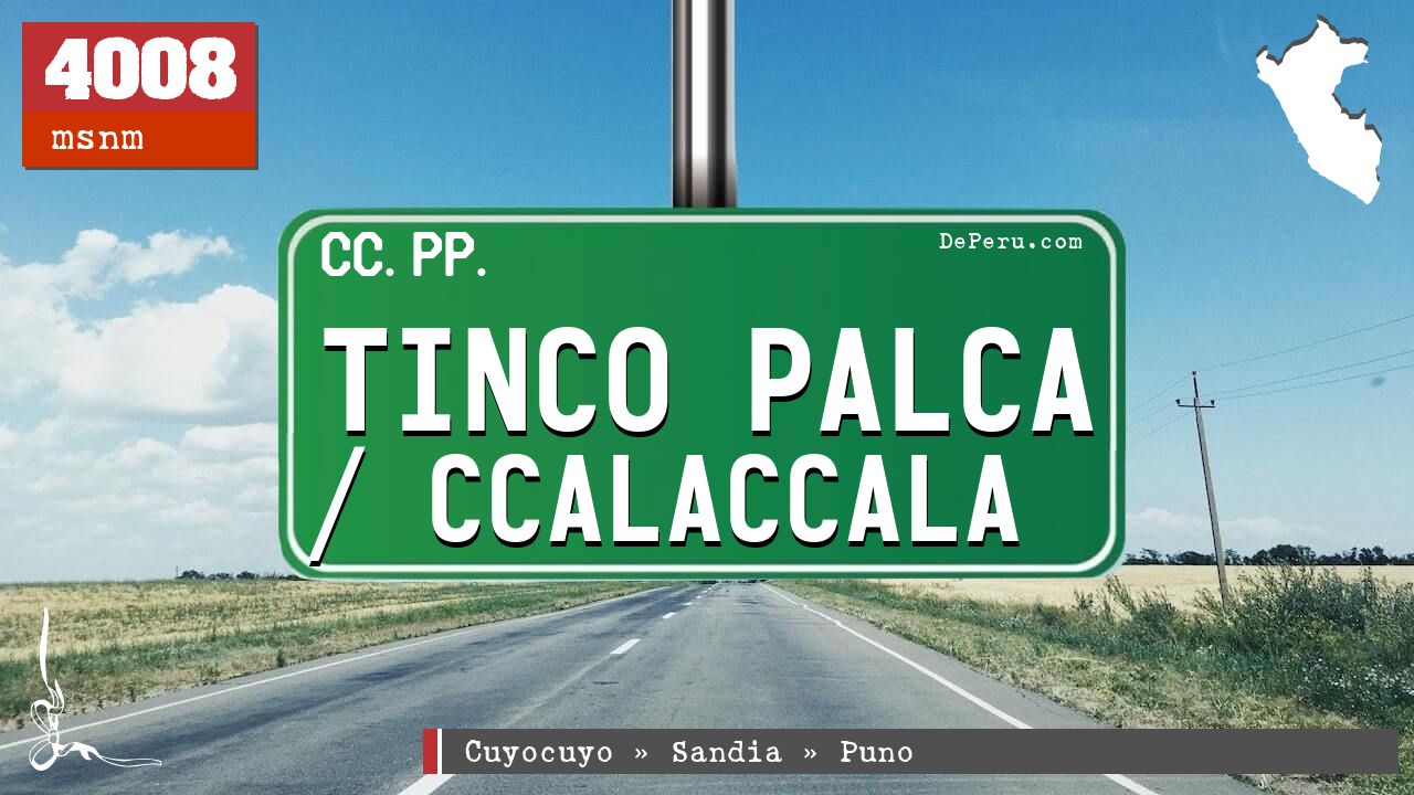 Tinco Palca / Ccalaccala