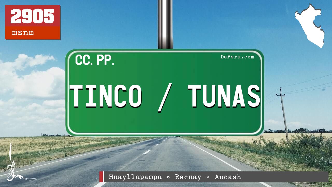 Tinco / Tunas