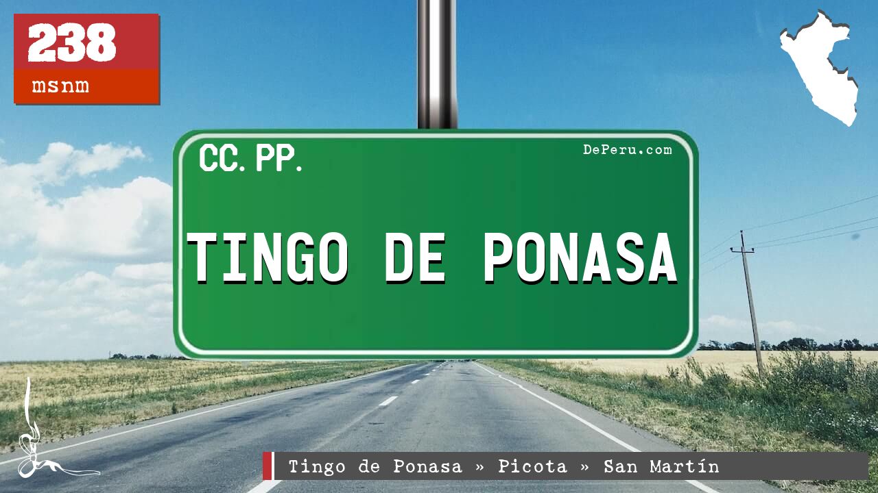 TINGO DE PONASA