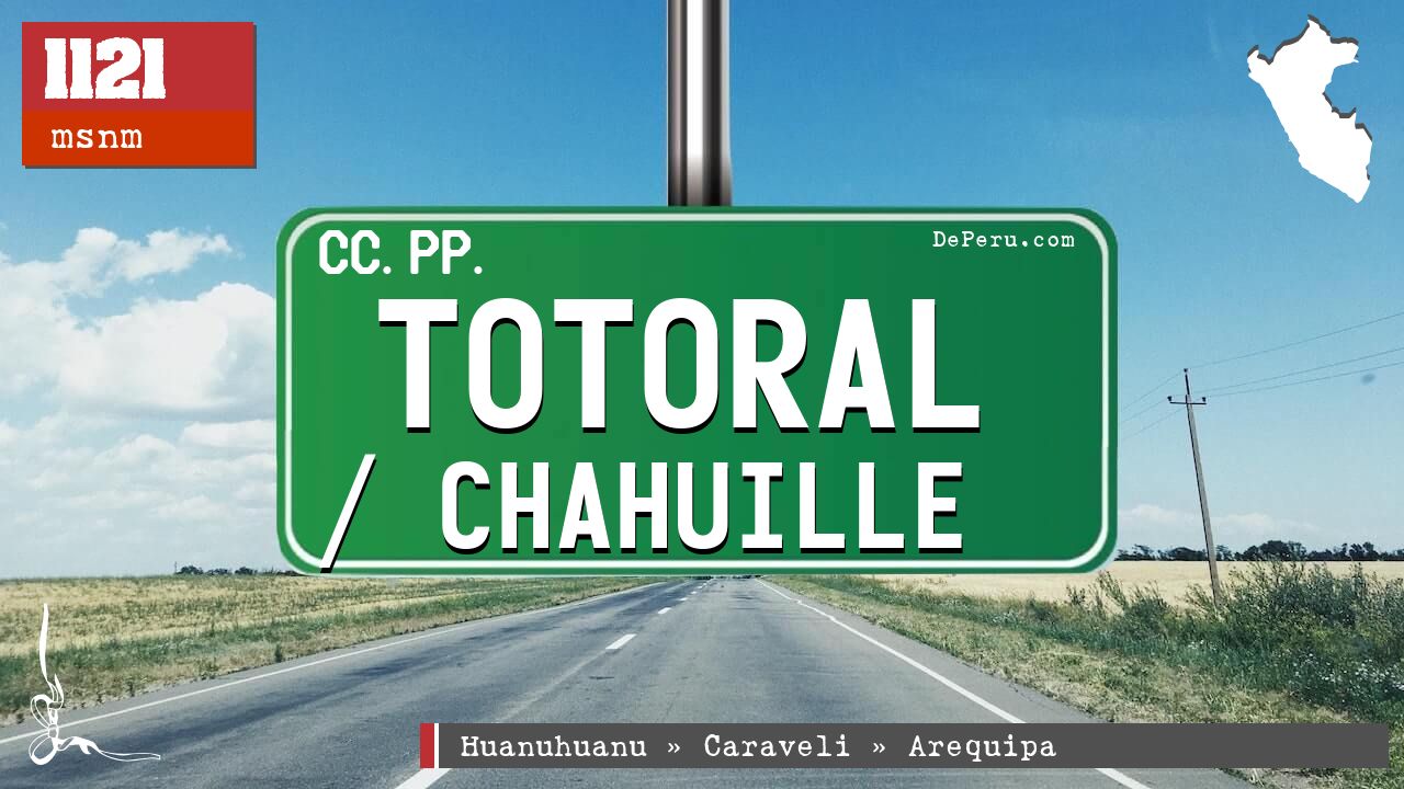 Totoral / Chahuille