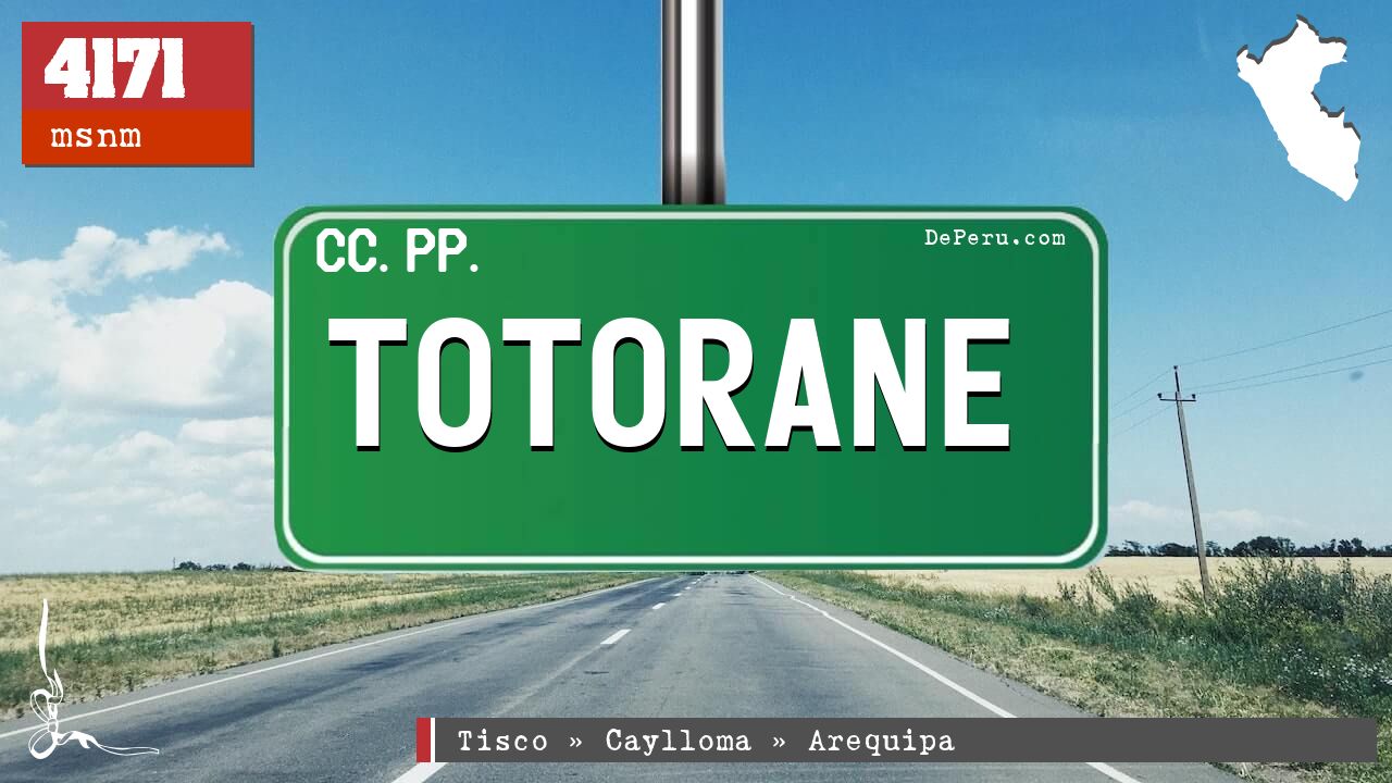 Totorane