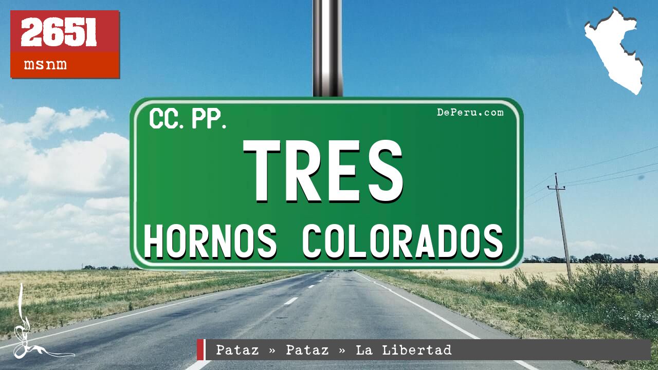 Tres Hornos Colorados