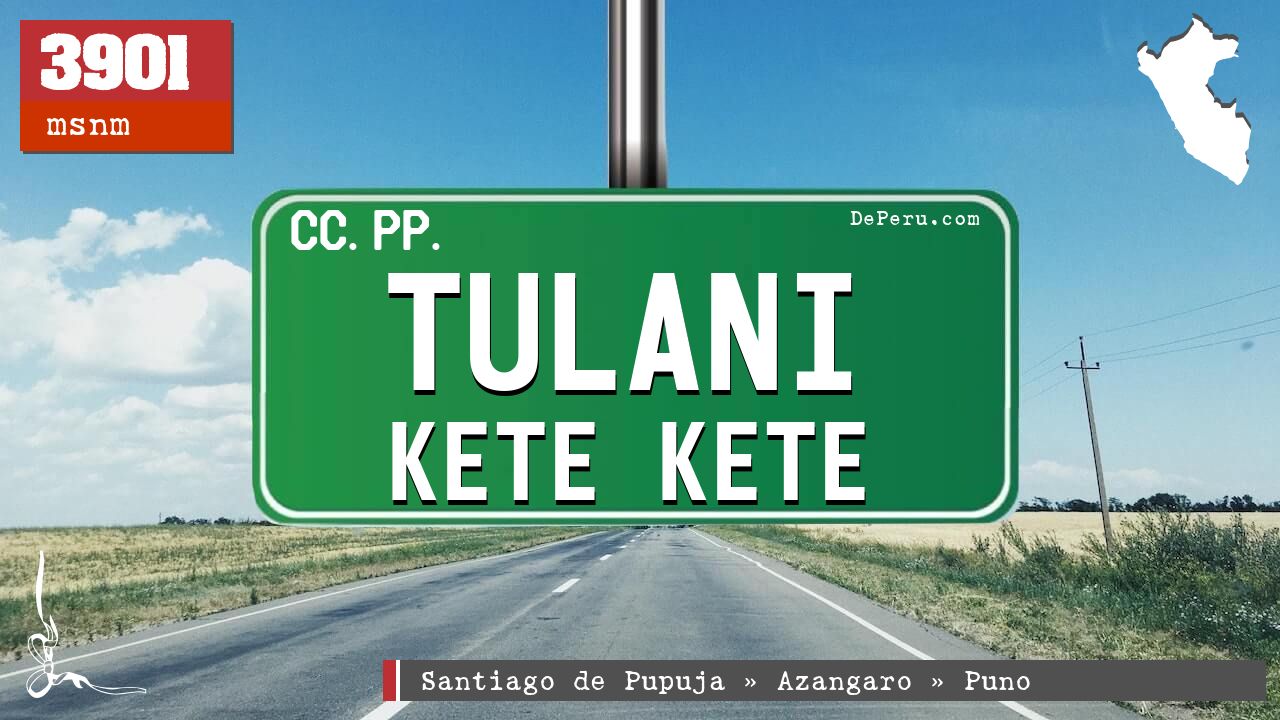 Tulani Kete Kete