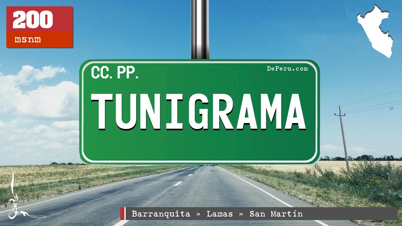 Tunigrama