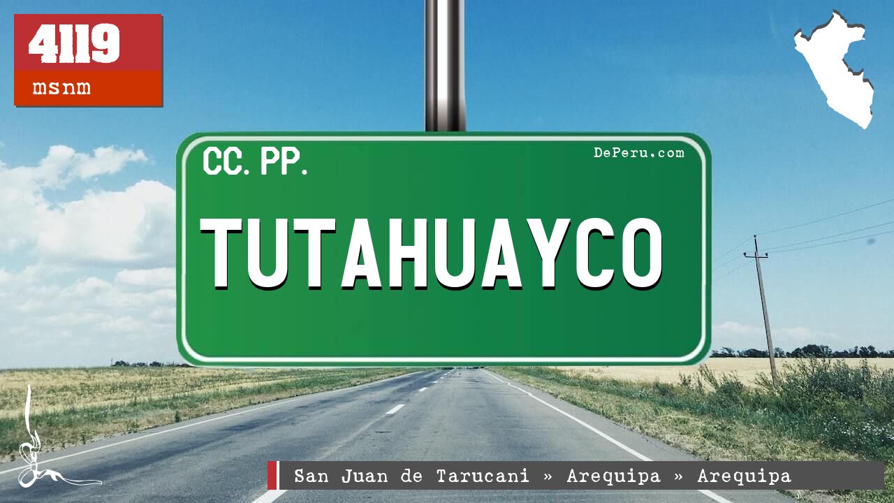 Tutahuayco