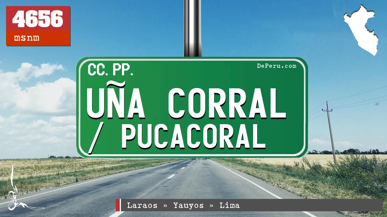 Ua Corral / Pucacoral