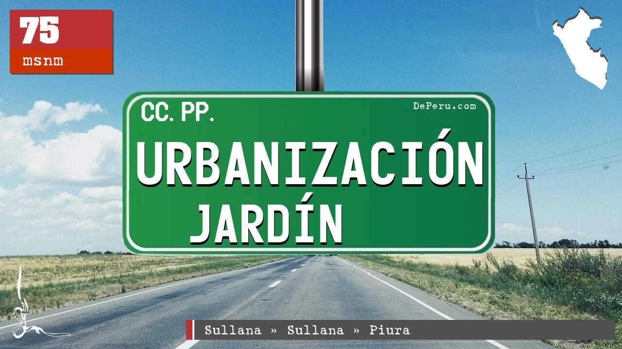Urbanizacin Jardn