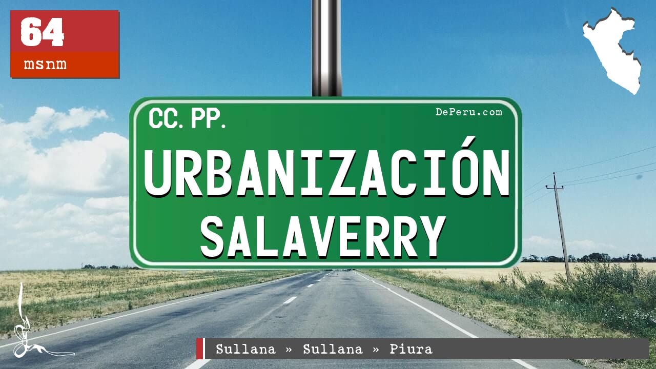 Urbanizacin Salaverry