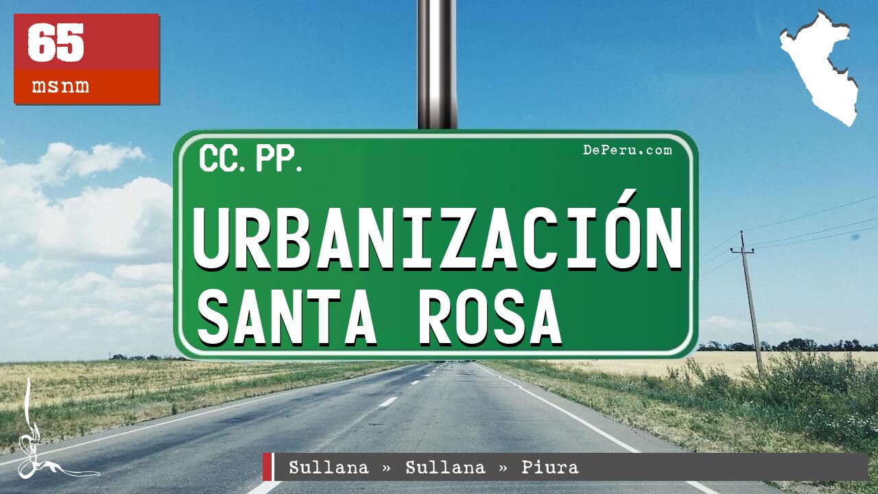 Urbanizacin Santa Rosa