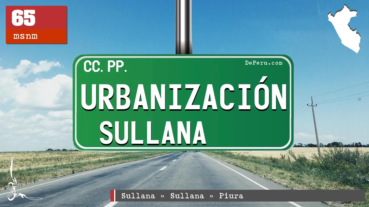 Urbanizacin Sullana
