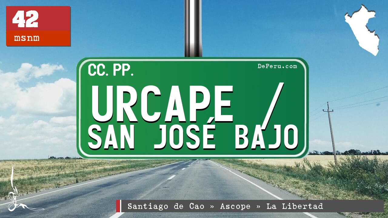 Urcape / San Jos Bajo