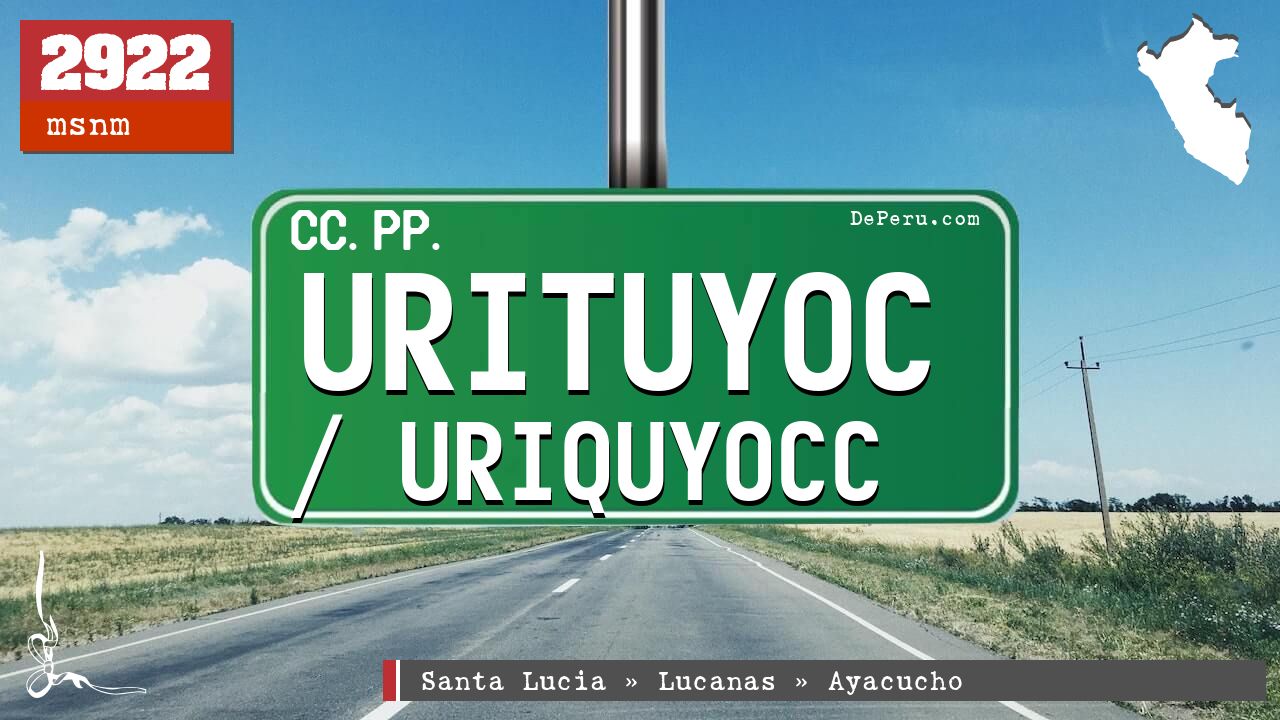 Urituyoc / Uriquyocc