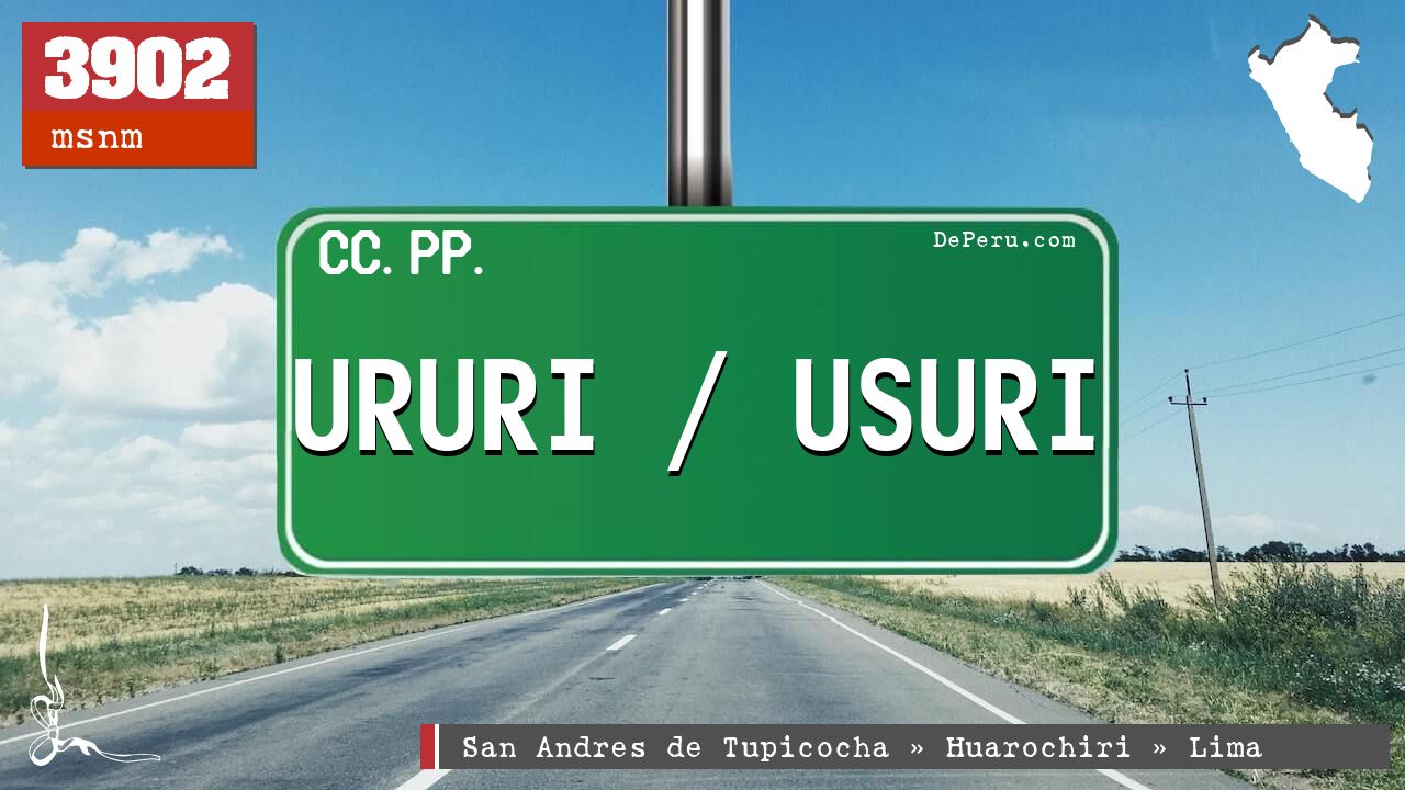 URURI / USURI