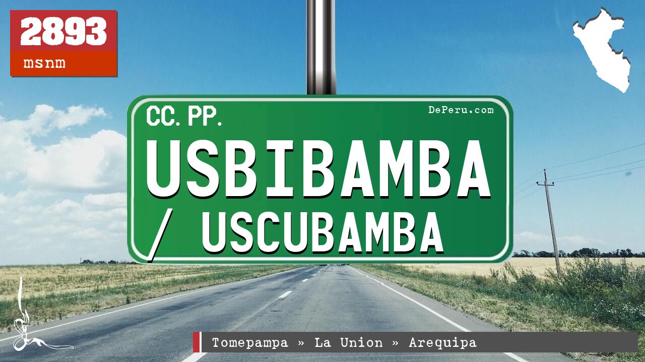 Usbibamba / Uscubamba