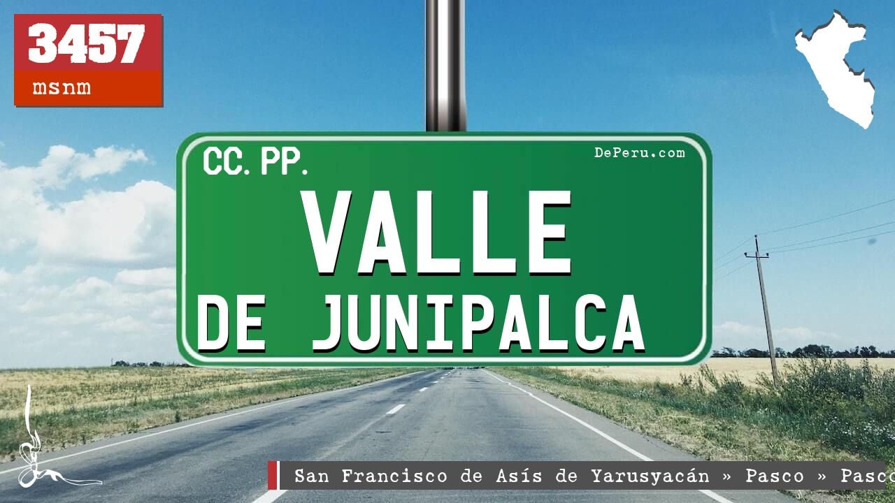 Valle de Junipalca