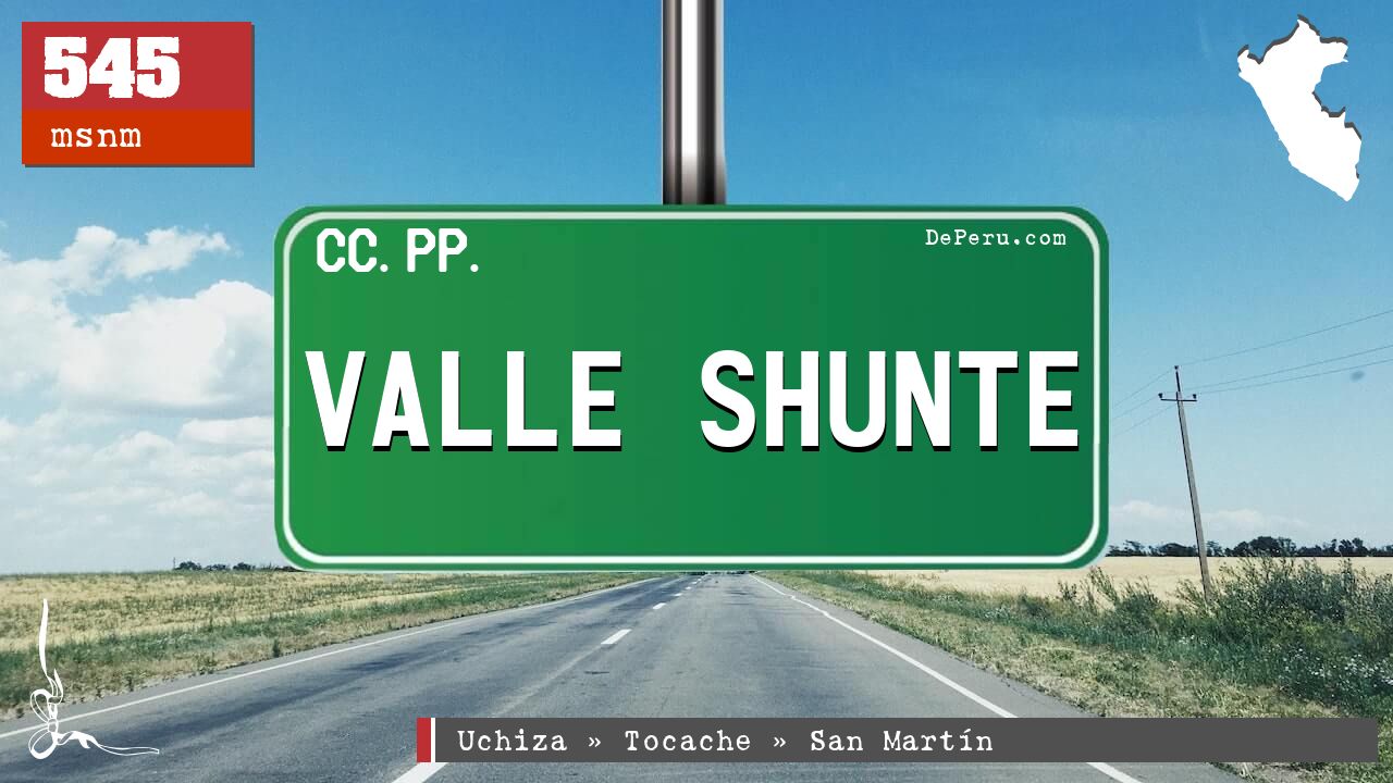 VALLE SHUNTE