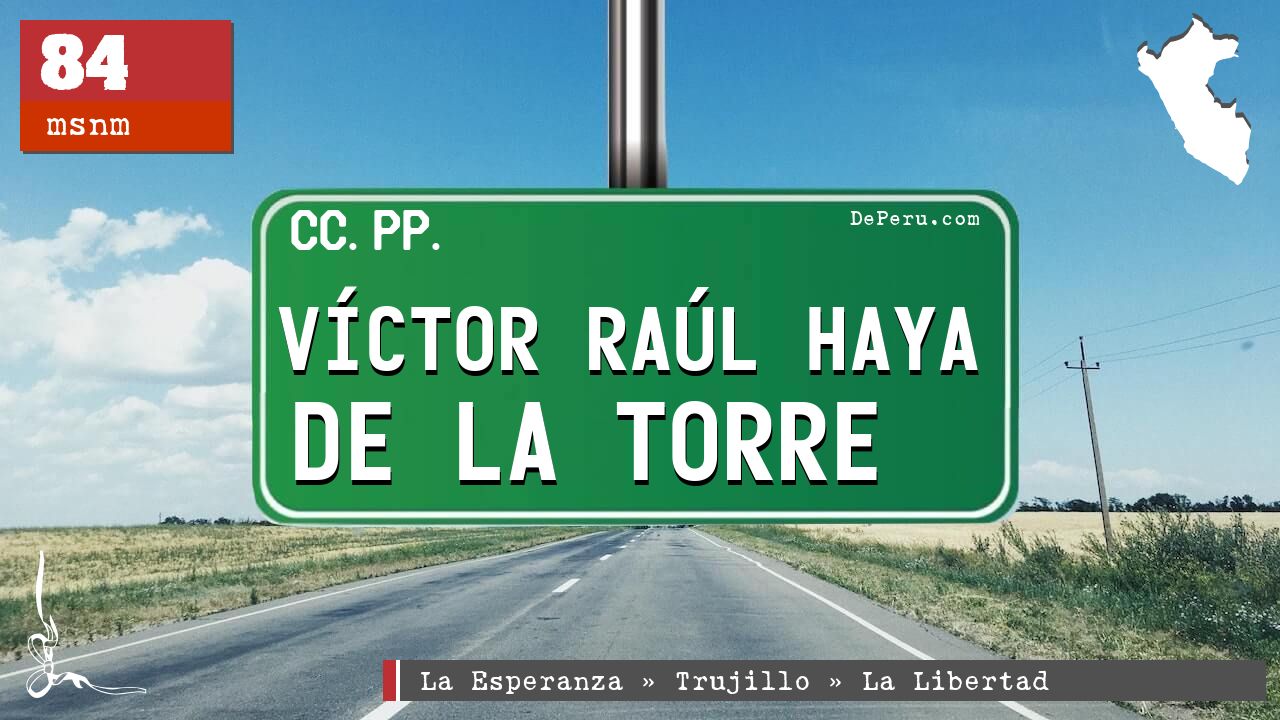 Vctor Ral Haya de La Torre