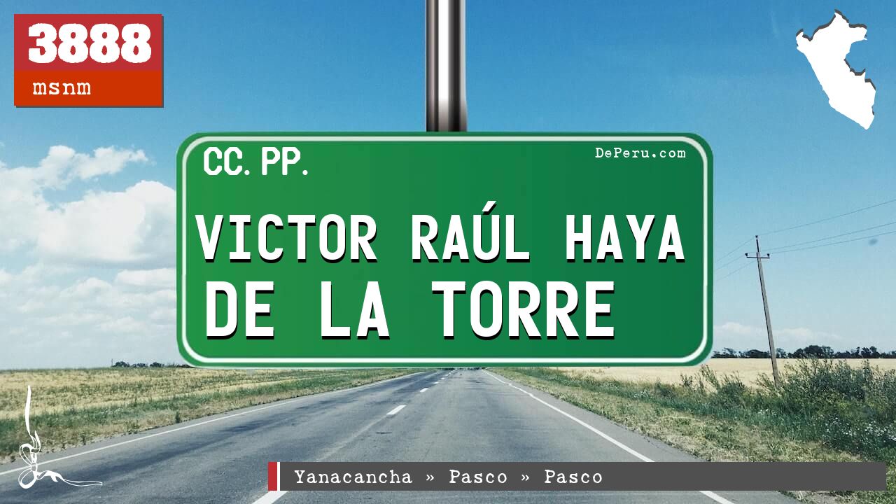Victor Ral Haya de La Torre
