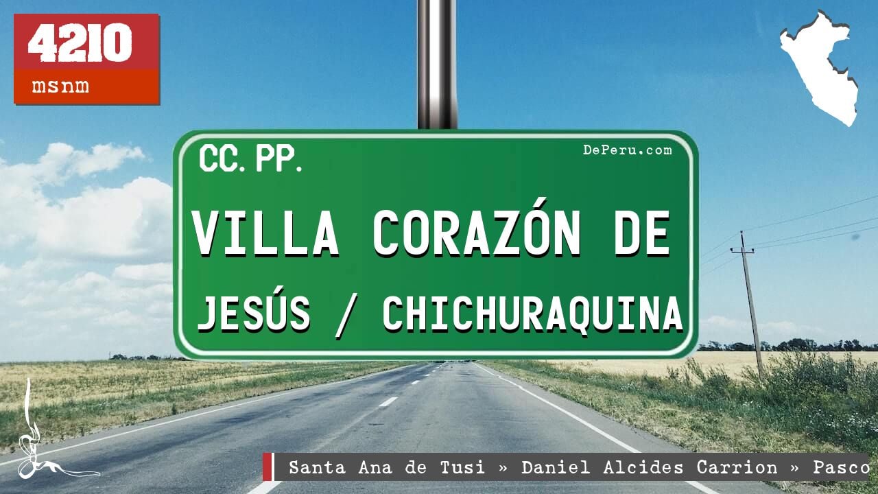 Villa Corazn de Jess / Chichuraquina
