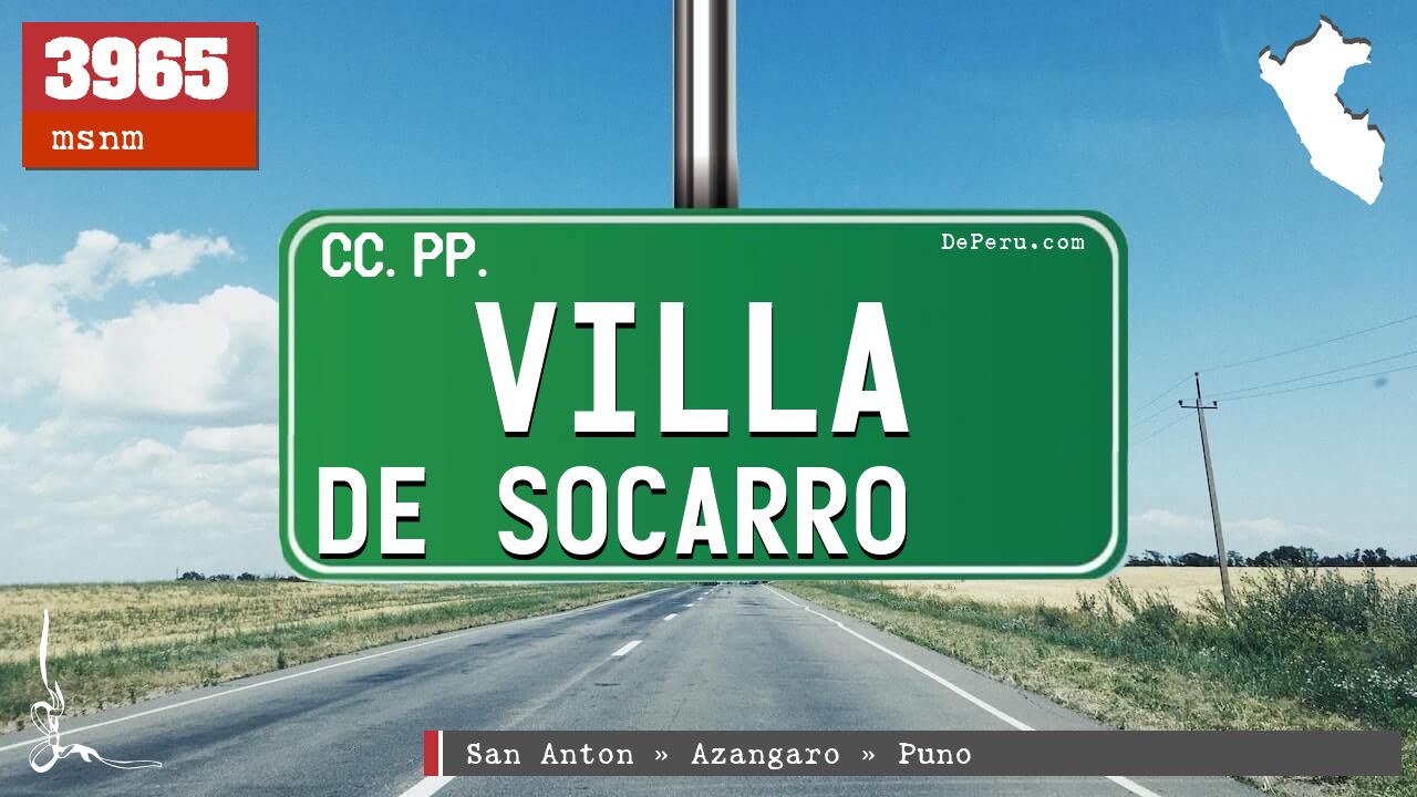 Villa de Socarro