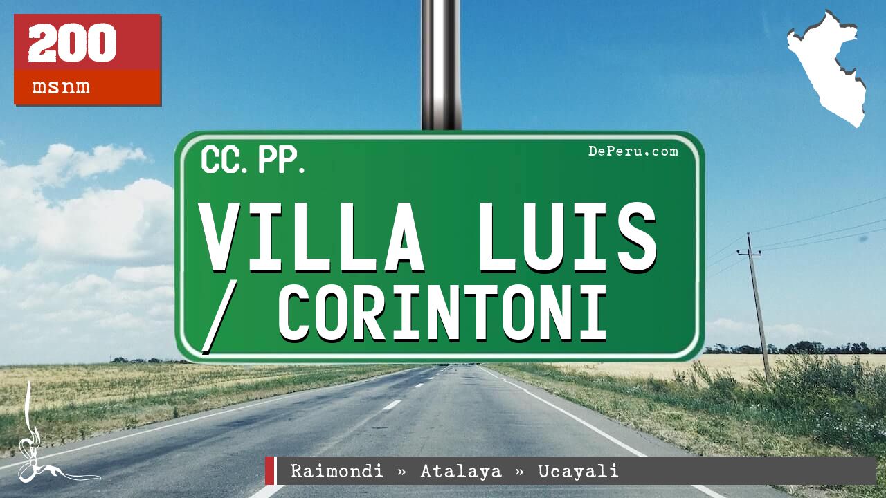 Villa Luis / Corintoni