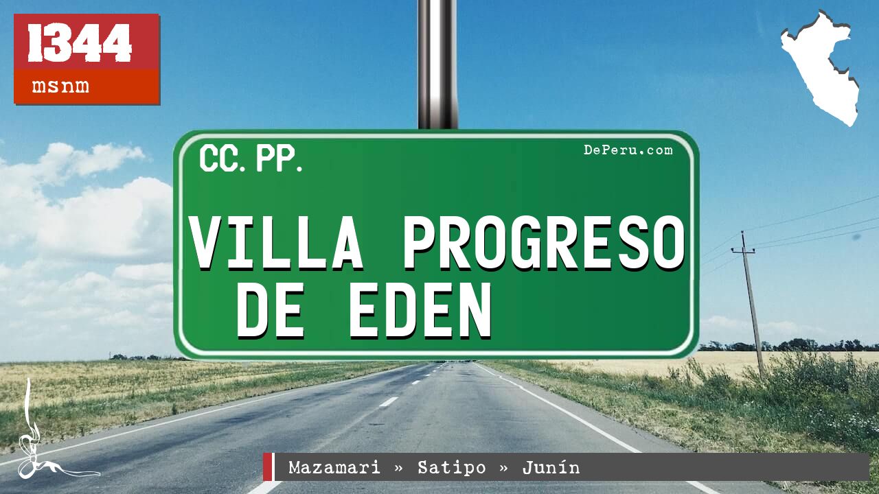 Villa Progreso de Eden