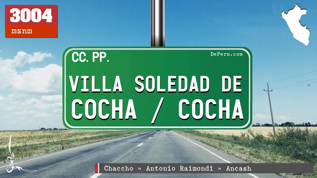 Villa Soledad de Cocha / Cocha