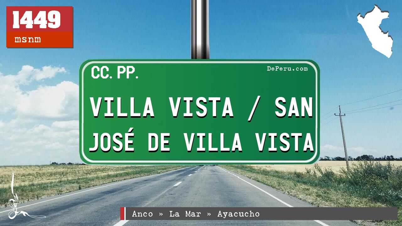 Villa Vista / San Jos de Villa Vista