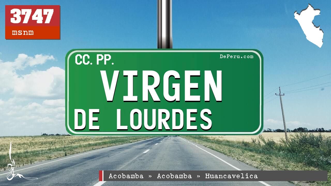 Virgen de Lourdes